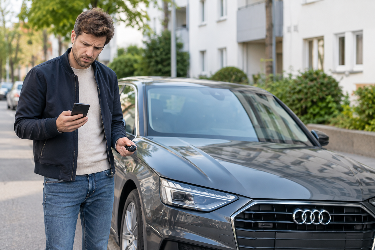Audi Autoschlüssel Batterie leer? So erkennen und lösen Sie das Problem